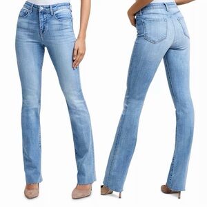 L'AGENCE Ruth High Rise Straight Jeans in Summit
Size 27